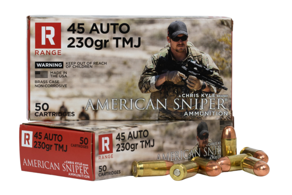 American Sniper® Ammunition 45 Auto 230gr FMJ