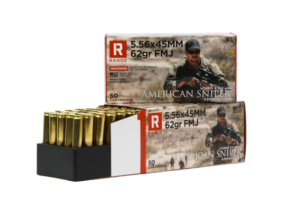 American Sniper® Ammunition 5.56x45 62gr FMJ