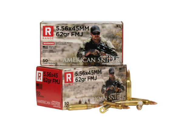 American Sniper® Ammunition 5.56x45 62gr FMJ