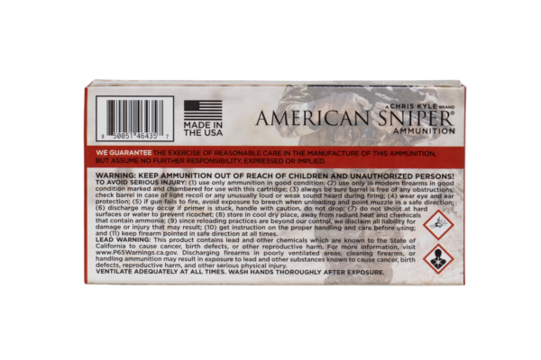 American Sniper® Ammunition 9MM 147gr FMJ