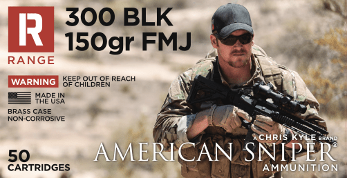 American Sniper® Ammunition 300 Blackout 150gr FMJ