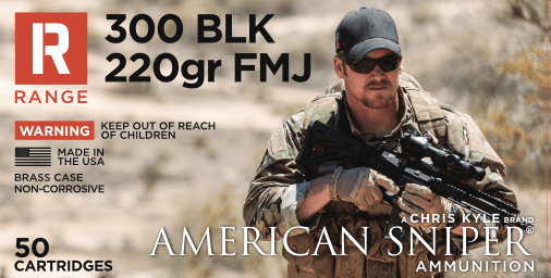 American Sniper® Ammunition 300 Blackout 220gr FMJ