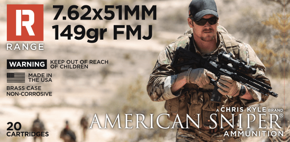 American Sniper® Ammunition 7.62x51 149gr FMJ