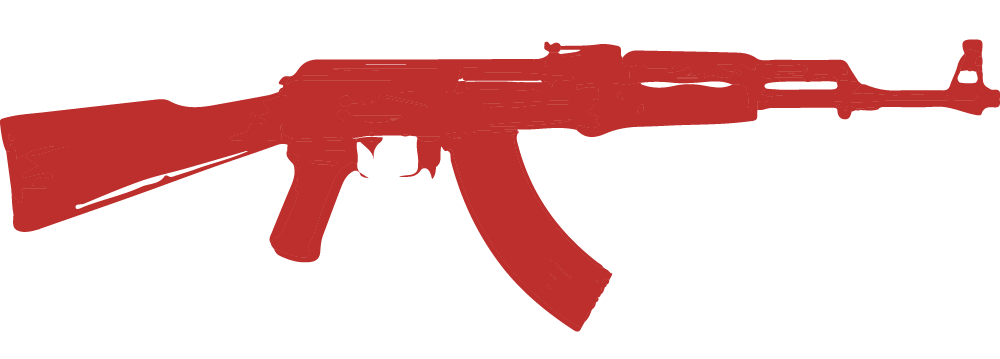 Gun Silhouette AK-47