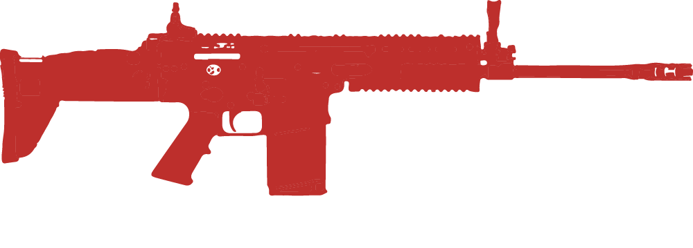 Gun Silhouette AR-10